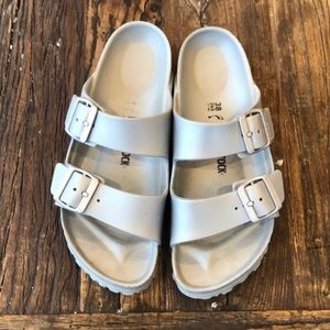 Rubber Birkenstock sandals
